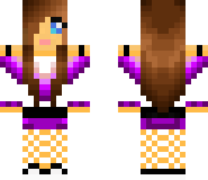purple girl