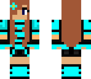blue ninja girl