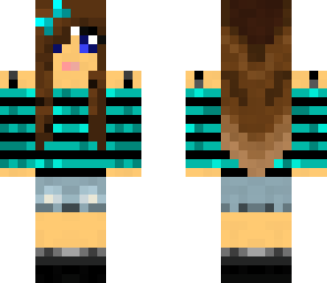 turquiose girl