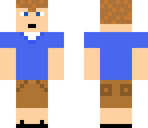 blue cargo man