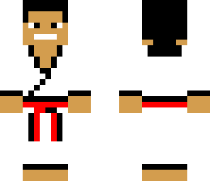 tae kwon do black over red belt