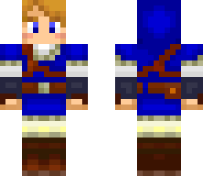skyward sword link blue