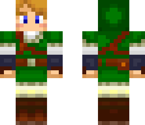 skyward sword link green