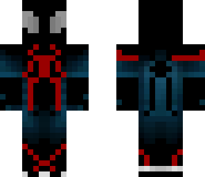black spiderman