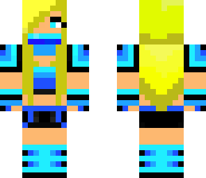 blond ninja girl