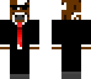 cow in a tux