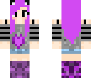 purple girl