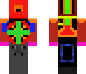 colorful person