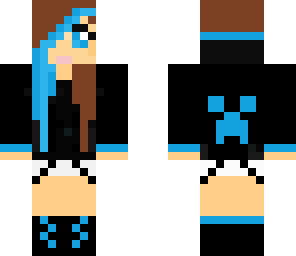 blue girl