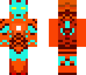 colorful iron man