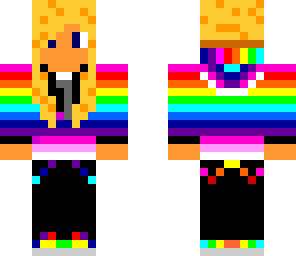 rainbow girl