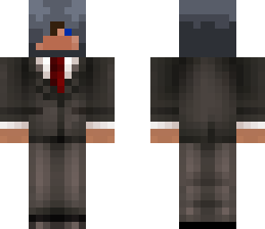 hooded buisnessman