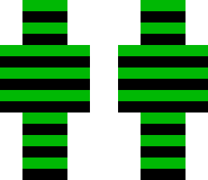 green and black