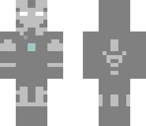 silver iron man