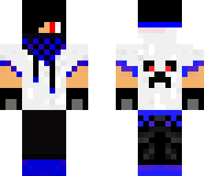 emoboyblueblackwhite