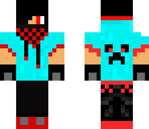 emoboyredblackteal