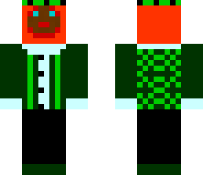 leprechaun in suit
