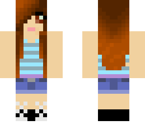 girl whit long hear