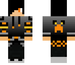black hoodie man
