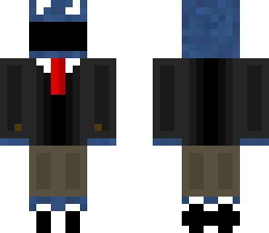 cookie monster - suit