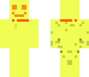yellow with eyes