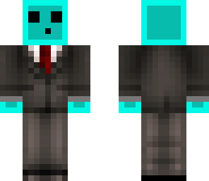uniformed blue slime