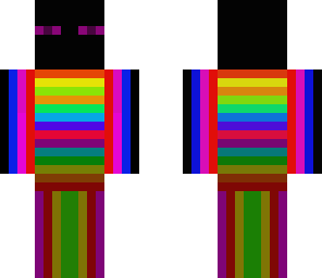 rainbow enderman
