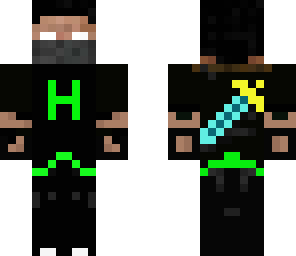 herobrine ninja green