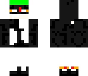black white enderman