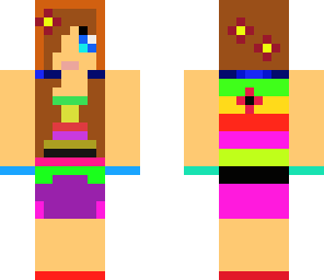 rainbow girl