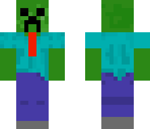 creeper zombie steve