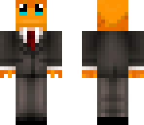charmander in a suit