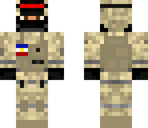 filipino soldier with mask