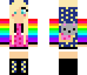 cute nyan cat girl