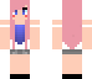 pink hair girl