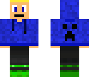 cool guy in creeper hoodie
