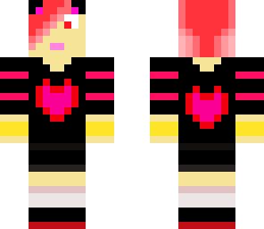 red hair cat girl