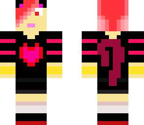 red hair cat girl with tail