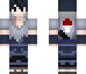 sasuke with a sword