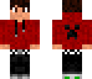 the red hoodie