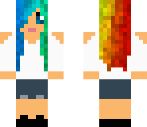 rainbow girl