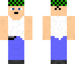 pirate with green cap