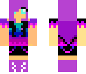 purple girl