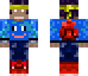 blue adventure guy