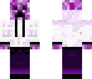 purple creeper with hoodie