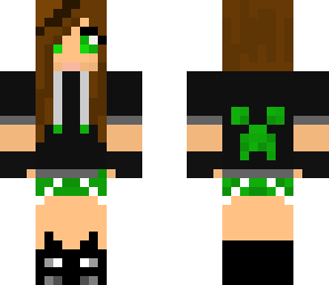 minecraft gal creeper