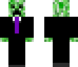 creeper in suit purble