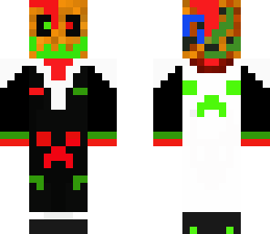 crazy creeper head