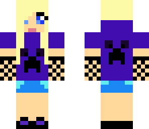 purple girl