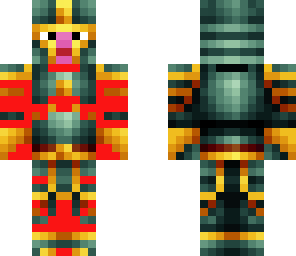 unmasked demon gladiator